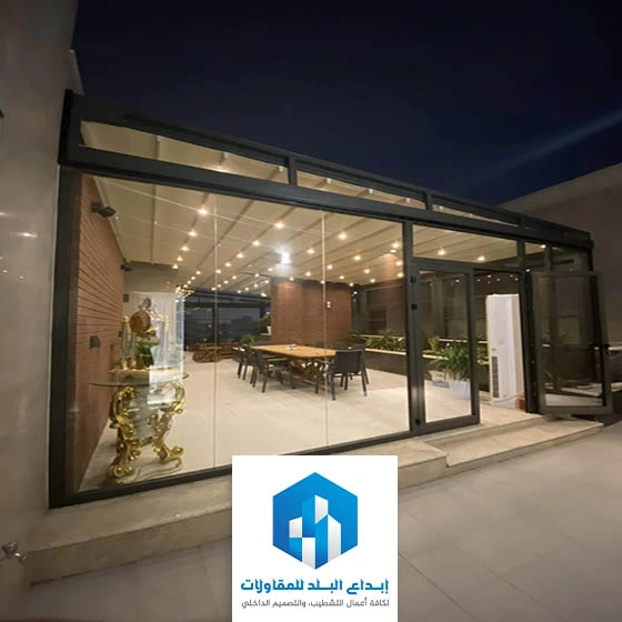 تركيب غرف زجاجية الرياض