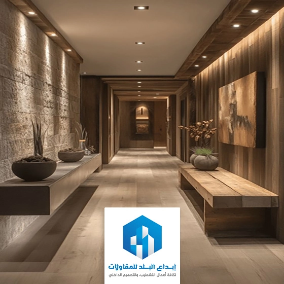 ديكورات مداخل بديل الخشب الرياض