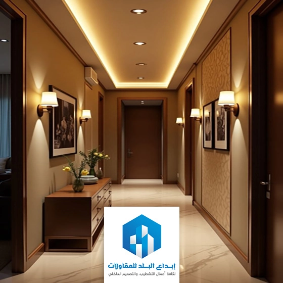 ديكور مدخل استقبال بالرياض