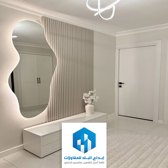 ديكورات مداخل بديل الخشب