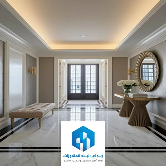 ديكور مداخل فلل مودرن