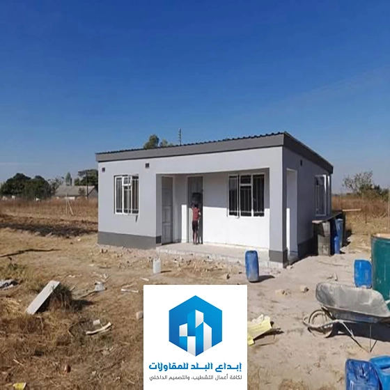 بناء مجلس خارجي مع دورة مياه