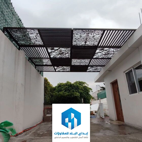 مظلات حدائق حديد الرياض