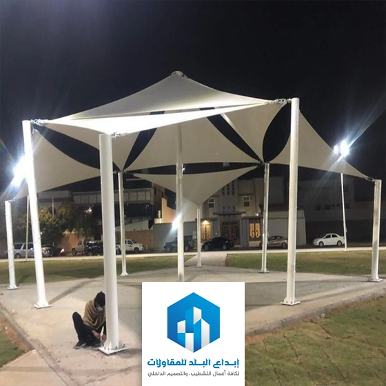 مظلات حدائق مودرن حي الياسمين الرياض