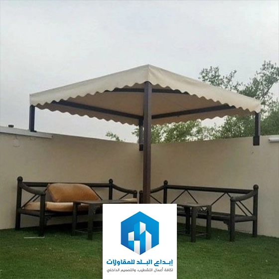 مظلات حدائق خارجية حي النرجس الرياض