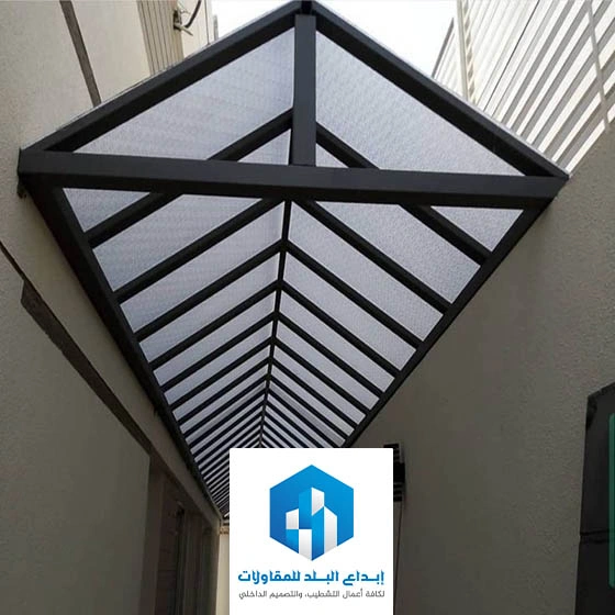 مظلات مداخل صغيرة في الرياض