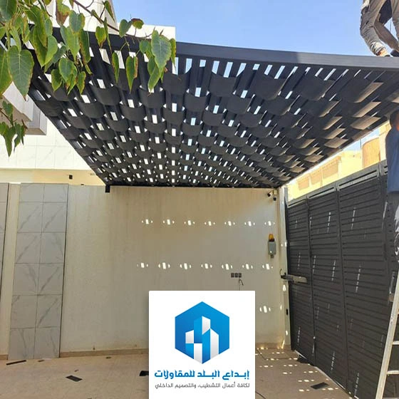 مظلة باب الحوش في الرياض