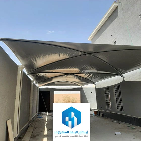 مظلات مداخل قماش حي السلام الرياض