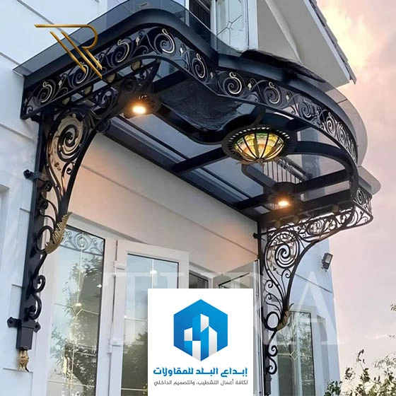 مظلات مداخل حديثة الرياض