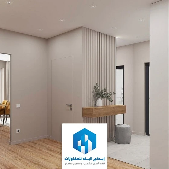 ديكورات زوايا جدران حي حطين في الرياض